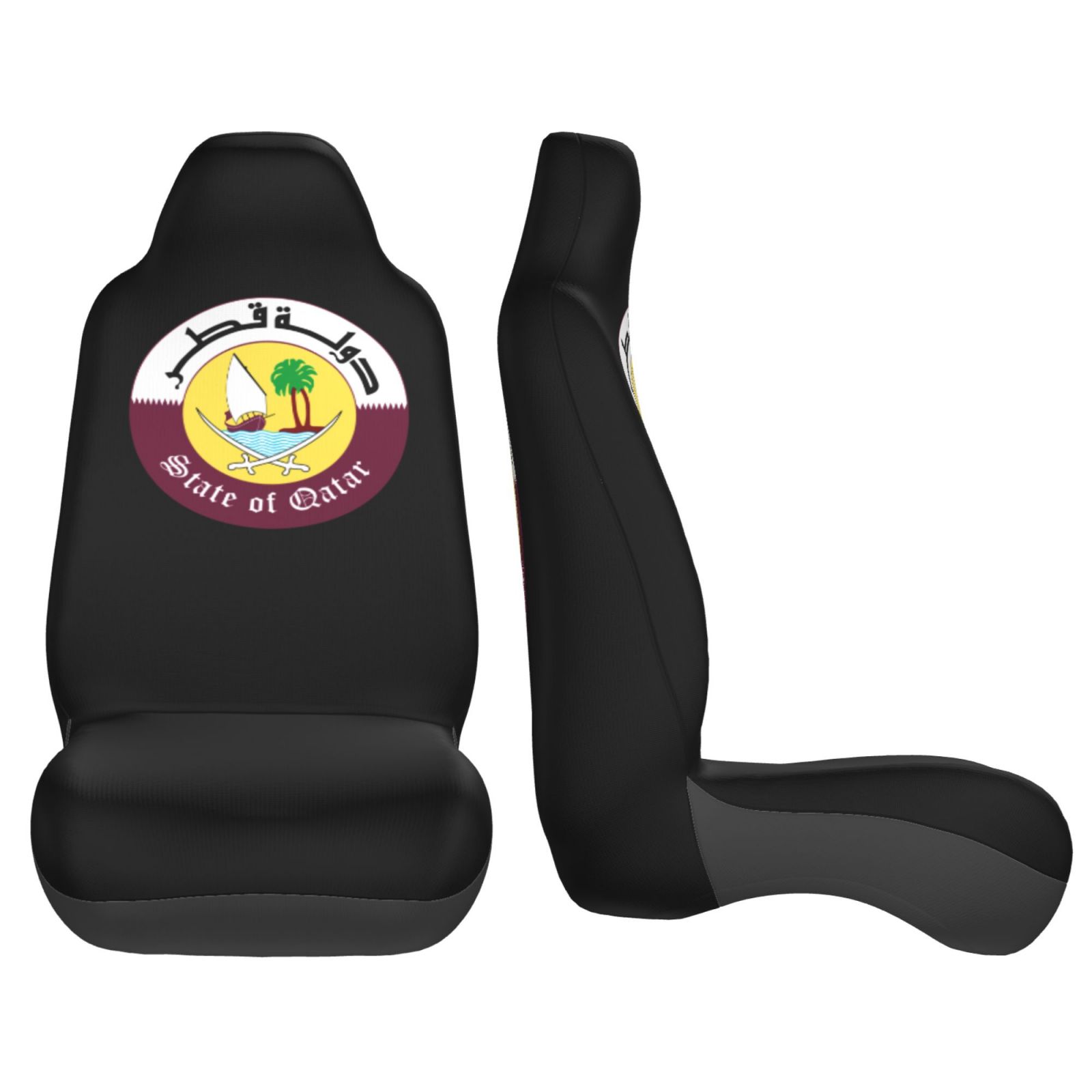 Qatar National Emblem Pattern  - مراجعة Qatar Car Accessories وسعره