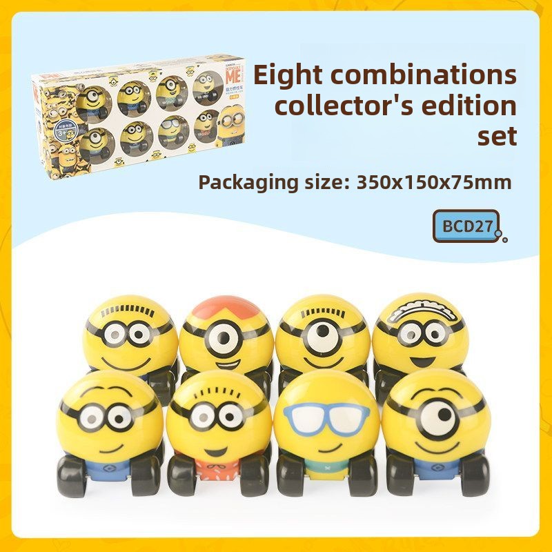 Minions cartoon cute toy train - مراجعة Car Accessories Girl وسعره