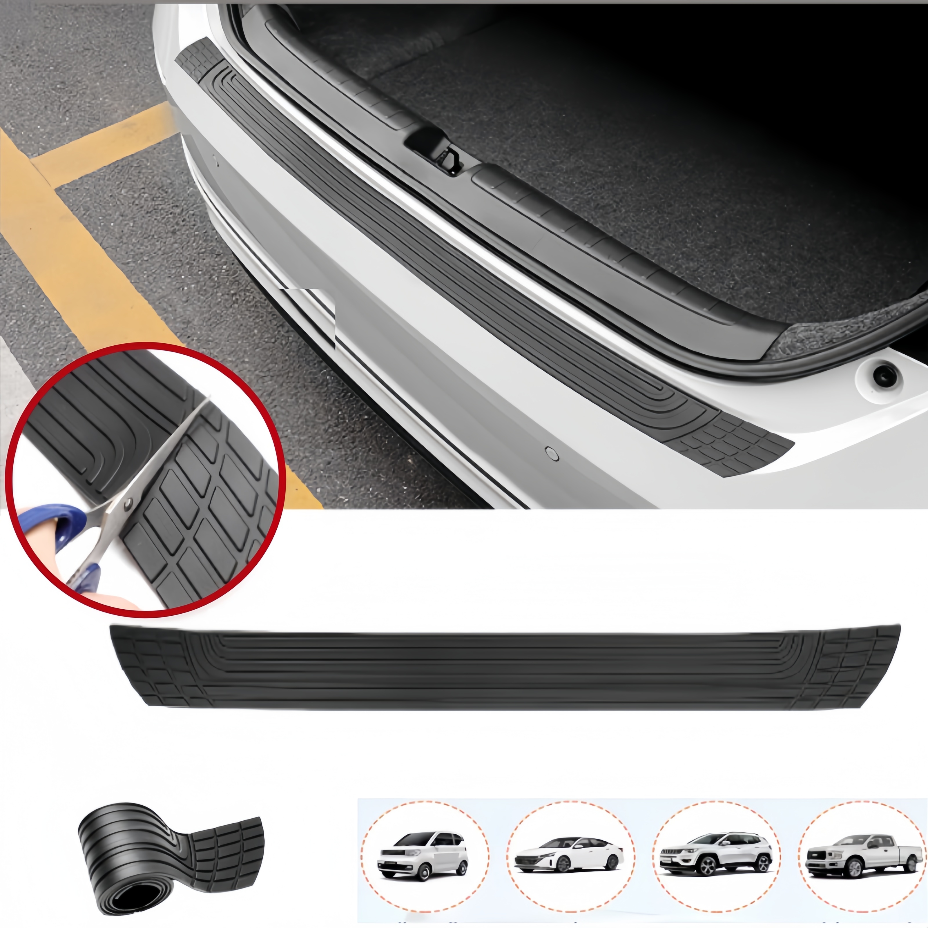 Universal Car Rear Bumper Prot - مراجعة Bumper Guard Protector وسعره
