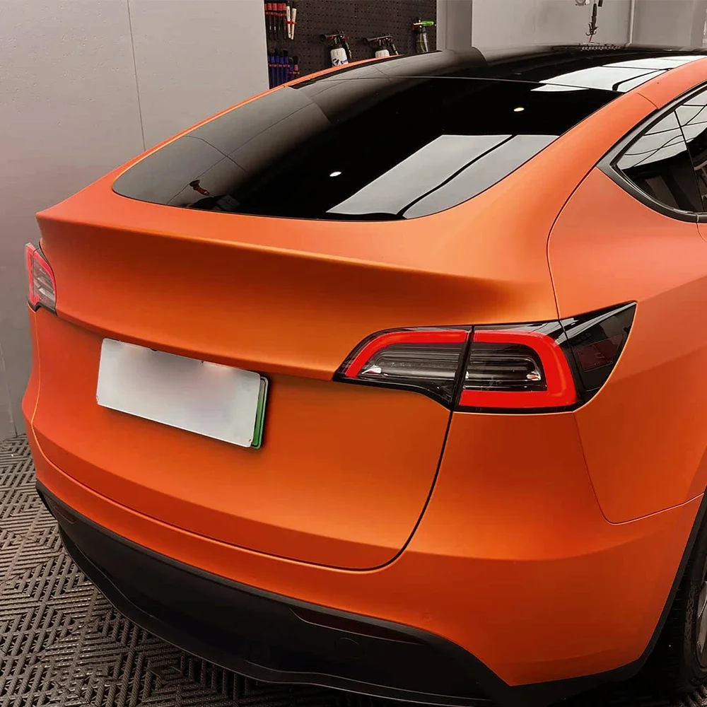 Metallic Matte Satin Ice Orang - مراجعة Car Accessories For Winter وسعره