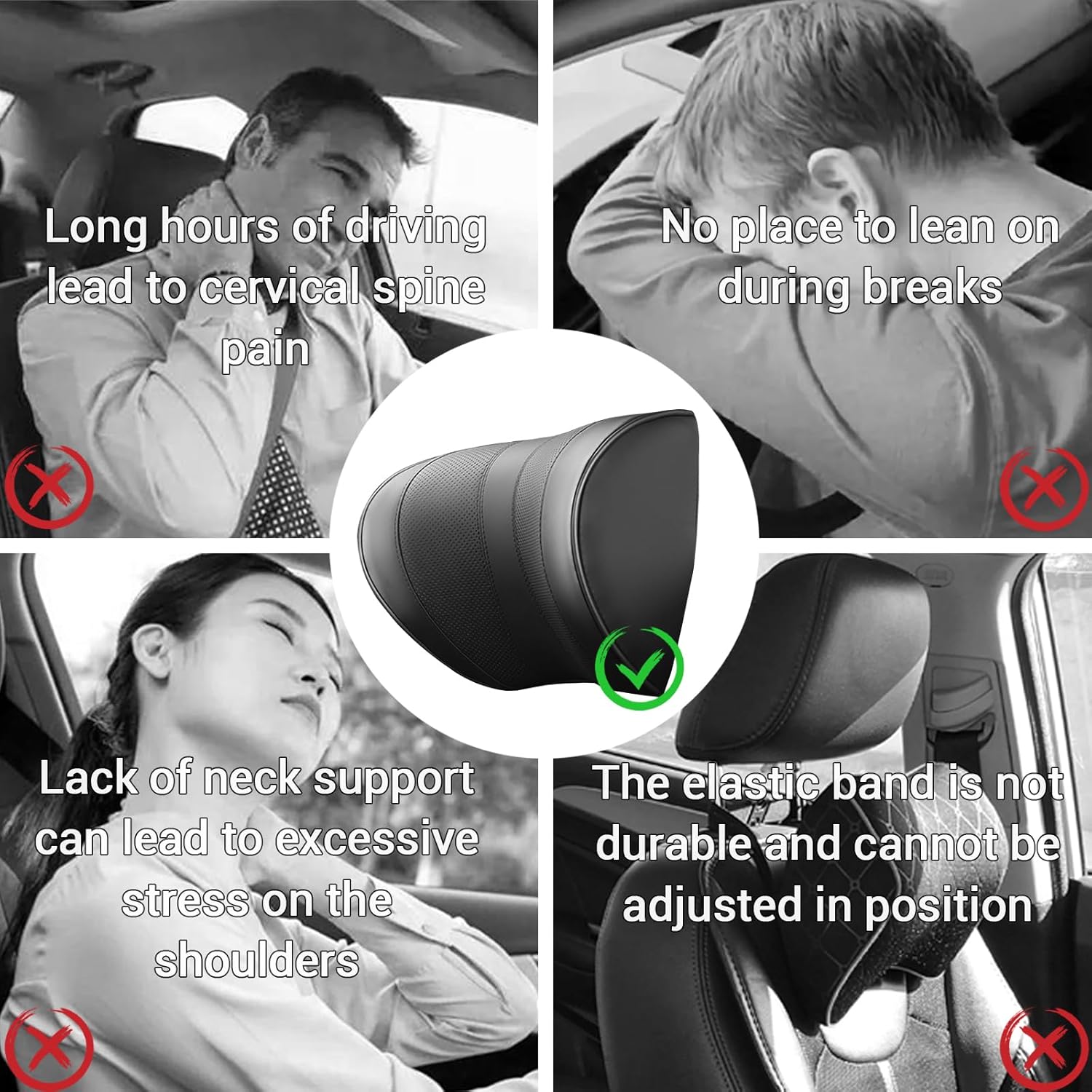 Ergonomic 3-Point Neck Support - مراجعة Car Accessories Nearby وسعره