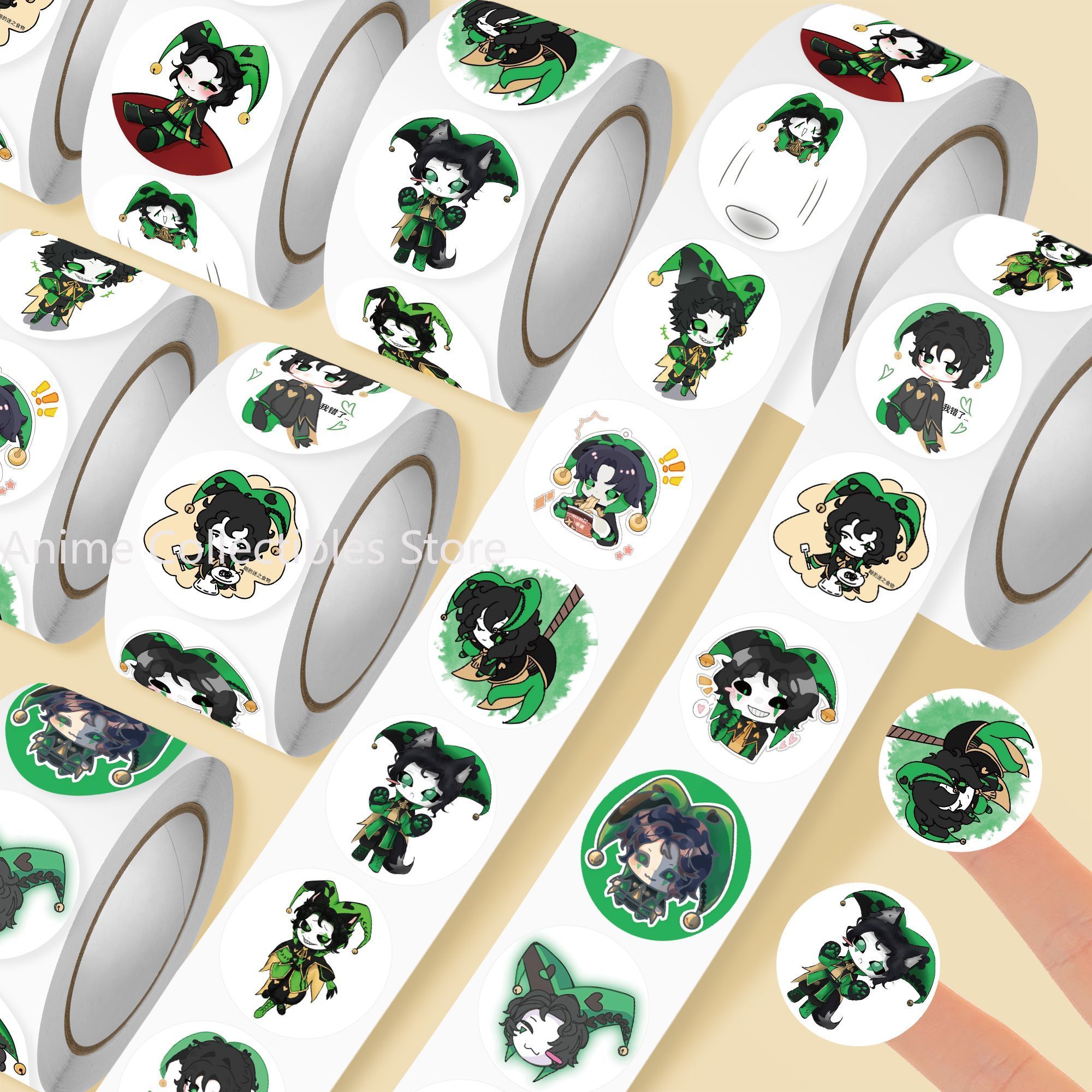 500Pc/Roll Anime The Freak Cir - مراجعة Car Accessories Quotes وسعره