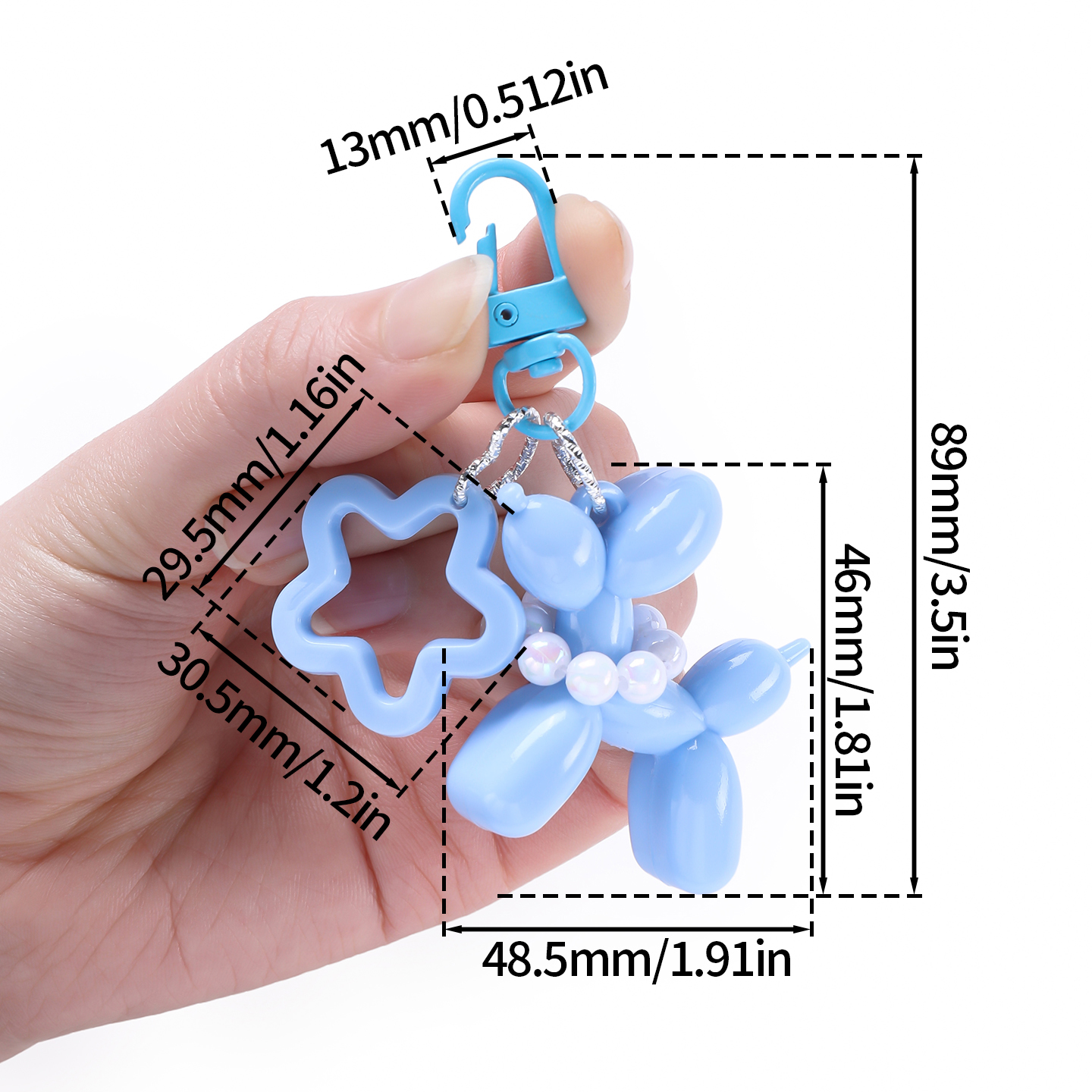 1pc Jelly Balloon Dog With Pea - مراجعة Car Accessories Girl وسعره