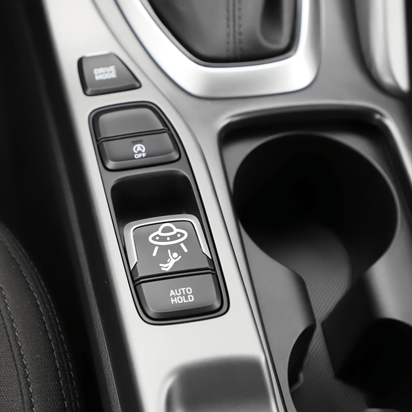 Universal 2Pcs UFO Blank Butto - مراجعة Car Accessories Quotes وسعره