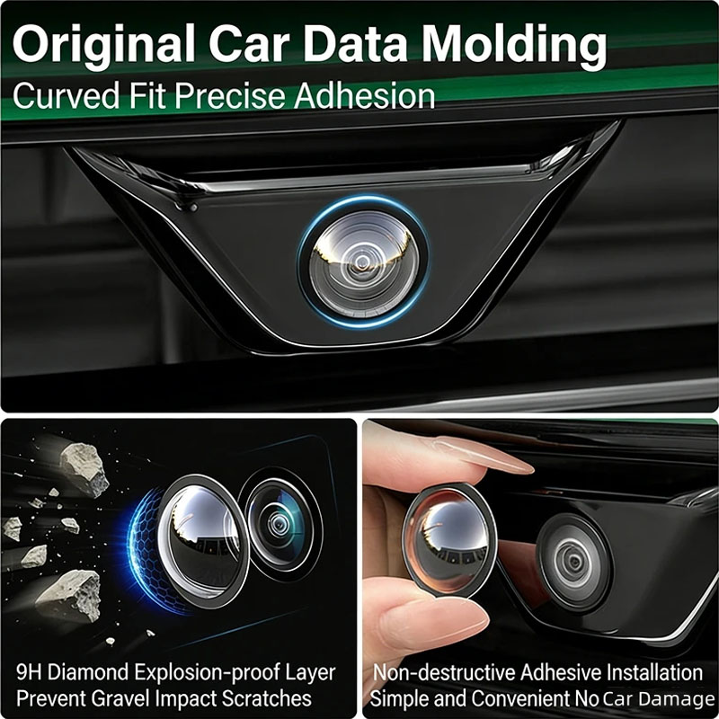 4pcs Car Camera Protective Cov - مراجعة Bumper Guard Protector وسعره
