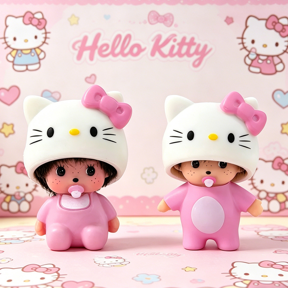 Hot Cute Hello Kitty Monchhich - مراجعة Car Accessories Girl وسعره