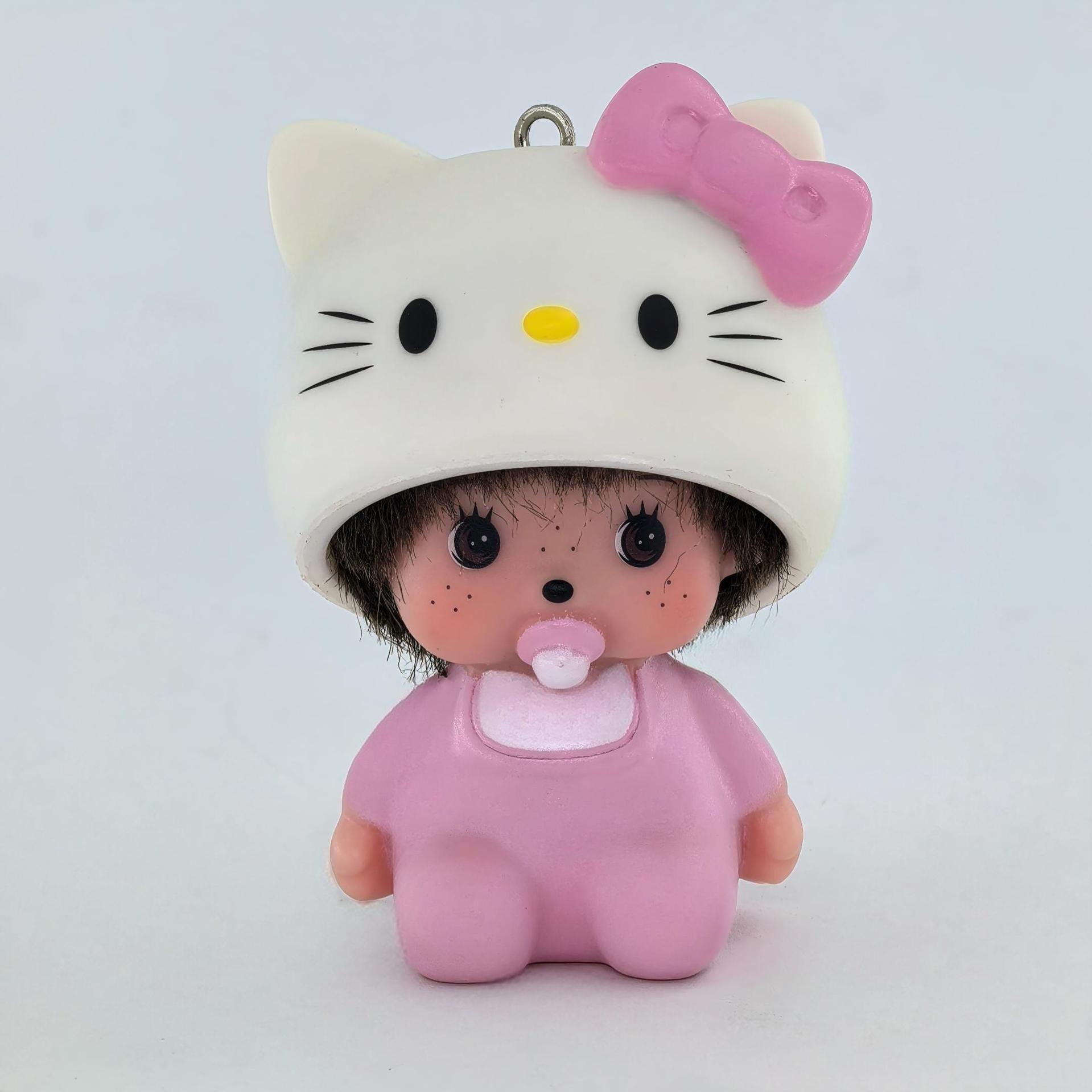 Hot Cute Hello Kitty Monchhich - مراجعة Car Accessories Girl وسعره