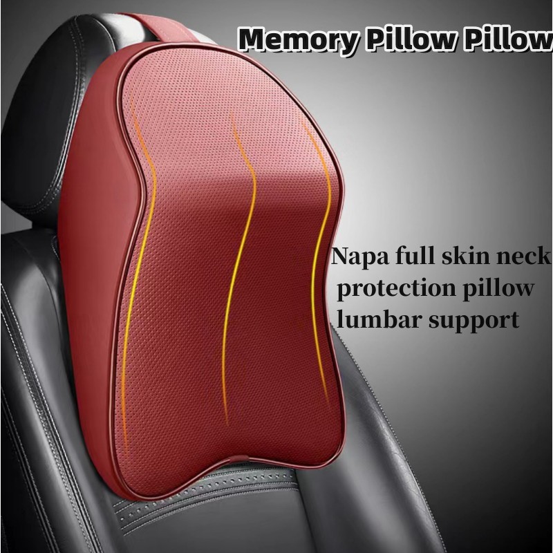 3D Nappa Leather Memory Foam H - مراجعة Car Accessories Nearby وسعره