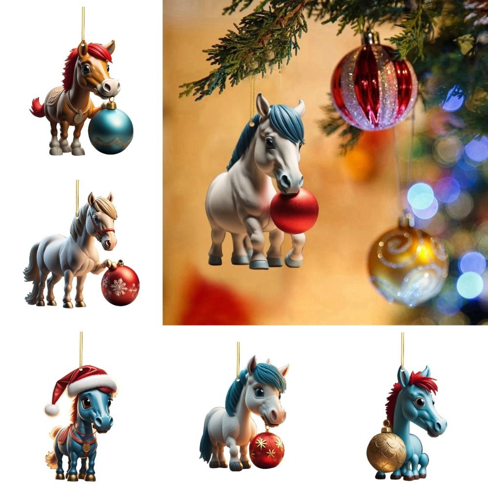 2D Flat Christmas Hanging Pend - مراجعة Car Accessories Xmas Gifts وسعره