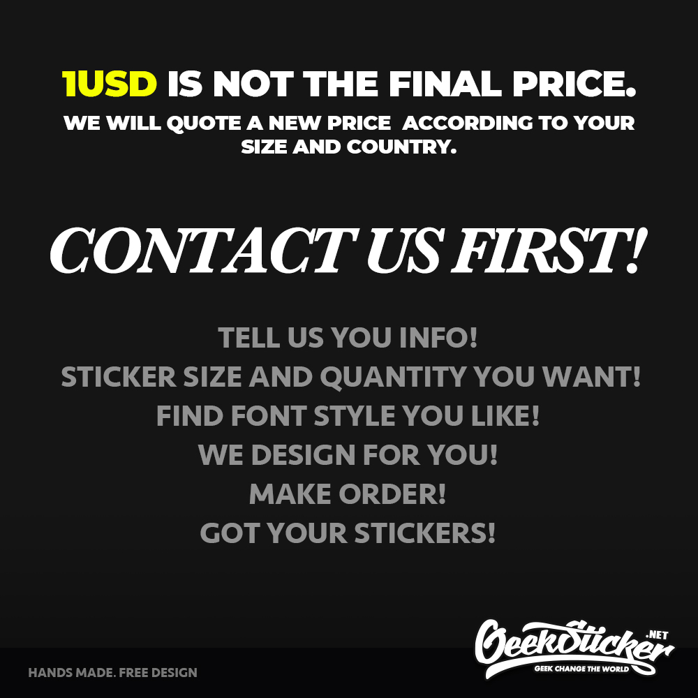 Custom Bussiness Name Sticker  - مراجعة Car Accessories Quotes وسعره