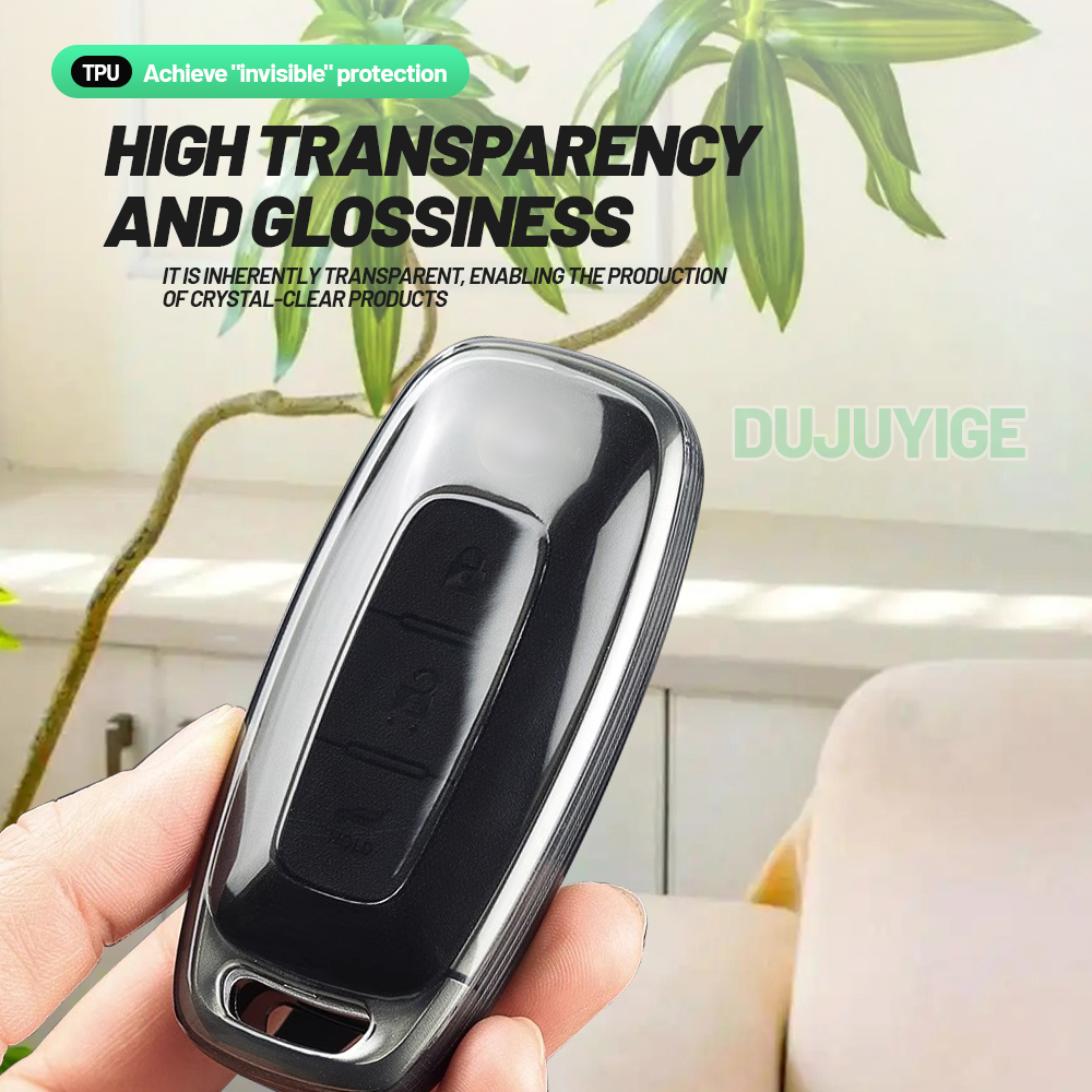 Clear TPU Car Key Case For Nis - مراجعة Car Accessories Nissan Xtrail وسعره