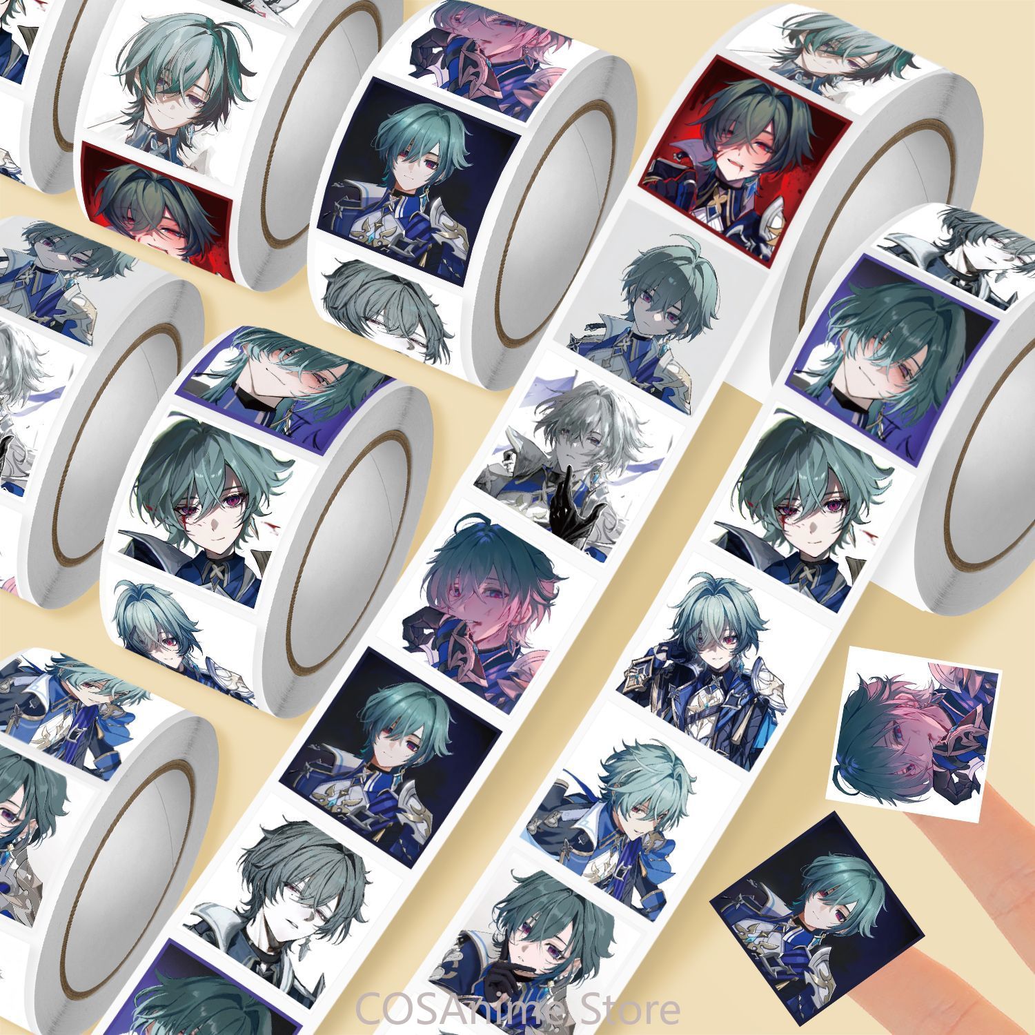 Anime Lohen Genshin Impact Q V - مراجعة Car Accessories Quotes وسعره