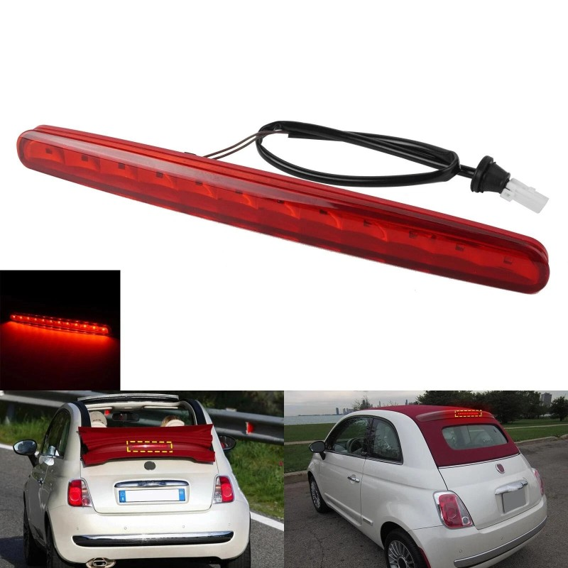 1pc Car Red High Level Third B - مراجعة Car Accessories Brand وسعره
